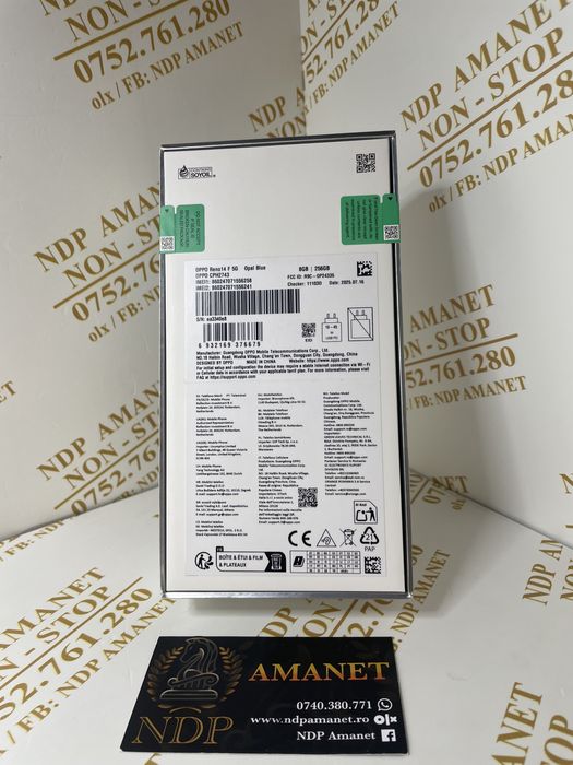 NDP Amanet Braila Oppo Reno 14F Sigilat (41288)