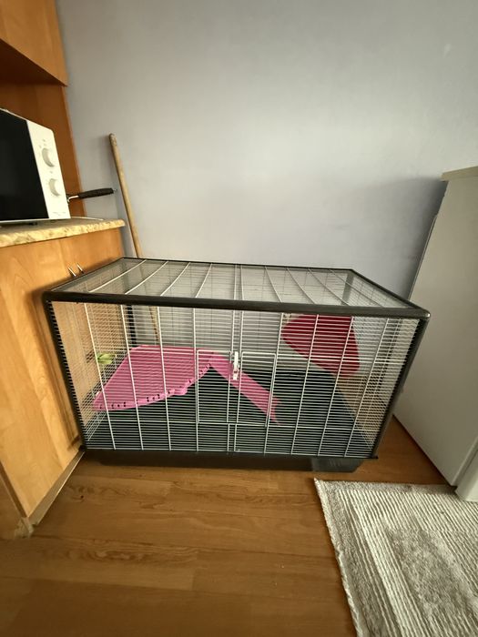 Клетка огромная для хорьков шиншилл крыс хомяков