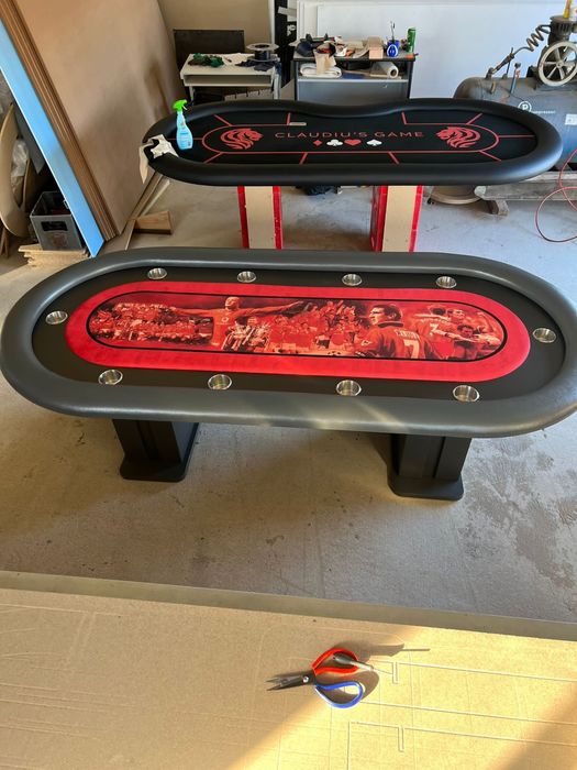 Masa Poker Manchester United Ultimate Texas Holdem CustomTables.eu