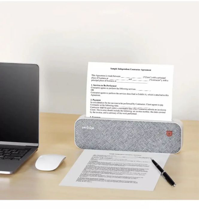 Продам карманный принтер + 2 рулона бумаги