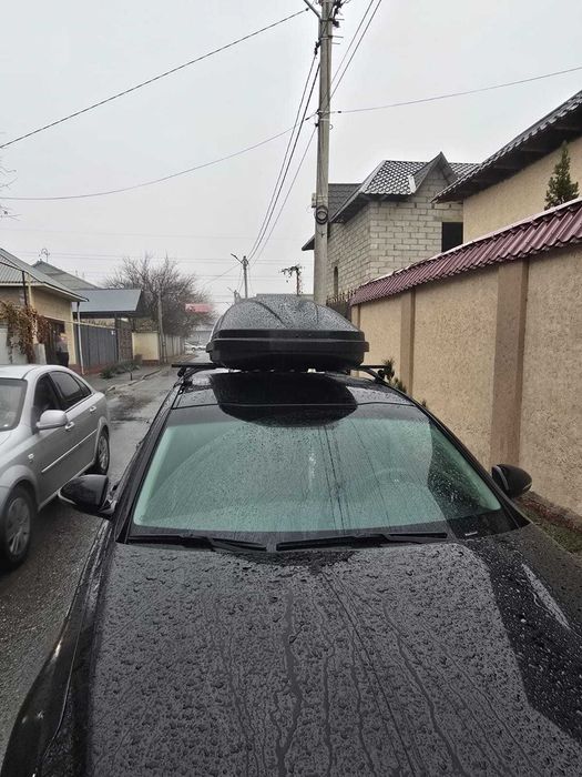 Аэробокс новый（Багажник на крыше）черный и белый с Установкой