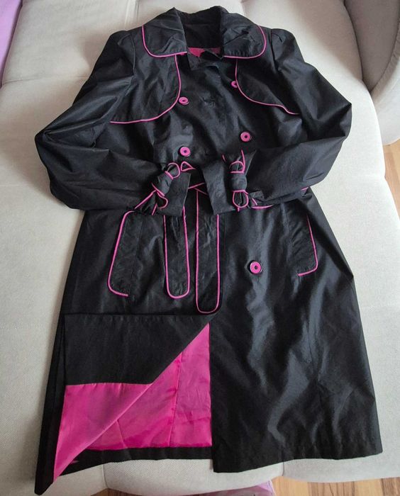 Trenci negru elegant