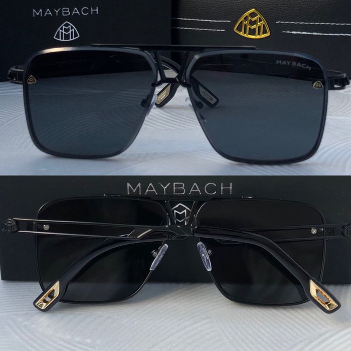 Мъжки слънчеви очила правоъгълни 4 цвята Maybach