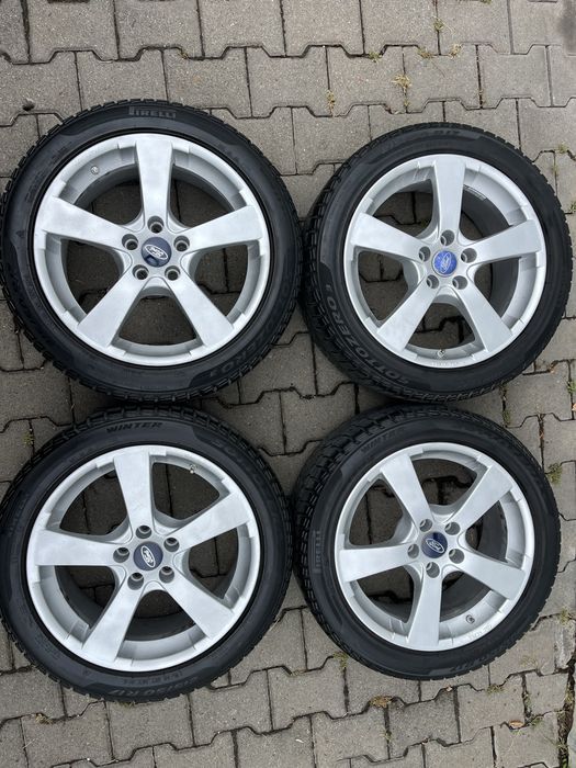 Jante aliaj 5x108mm anvelope iarna 215/50 R17, Ford Mondeo Focus C-Max