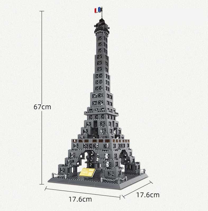 Lego  Эйфелева башня-5217 в Париже-67 см 978 детали Доставка бесплатно