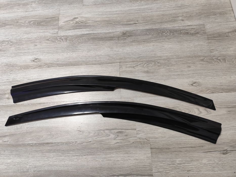 Paravânturi exterioare Dacia Dokker negru lucios