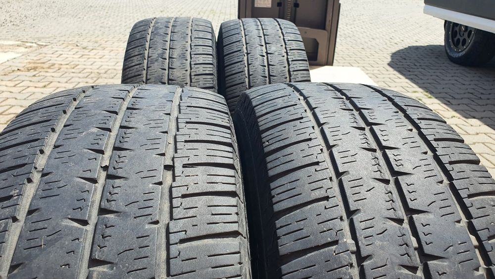 Jante Vw Crafter cu anvelope Continental VanContact4season  235/65 R16