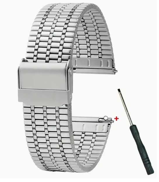 Curea metalica smartwatch 22 mm, model 2024
