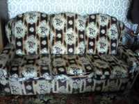 Комплект разтегателен диван и два фотьойла спешно