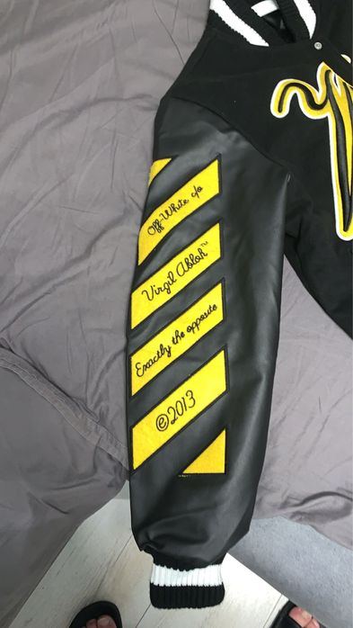 Off white Leather Jacket