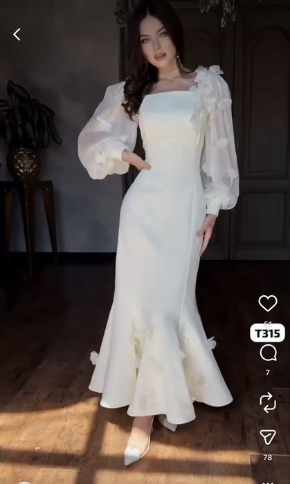 Красивая Платье на вечер