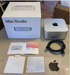 Apple Mac Studio M1 Max 32GB 2TB+2TB SSD в полном комплекте