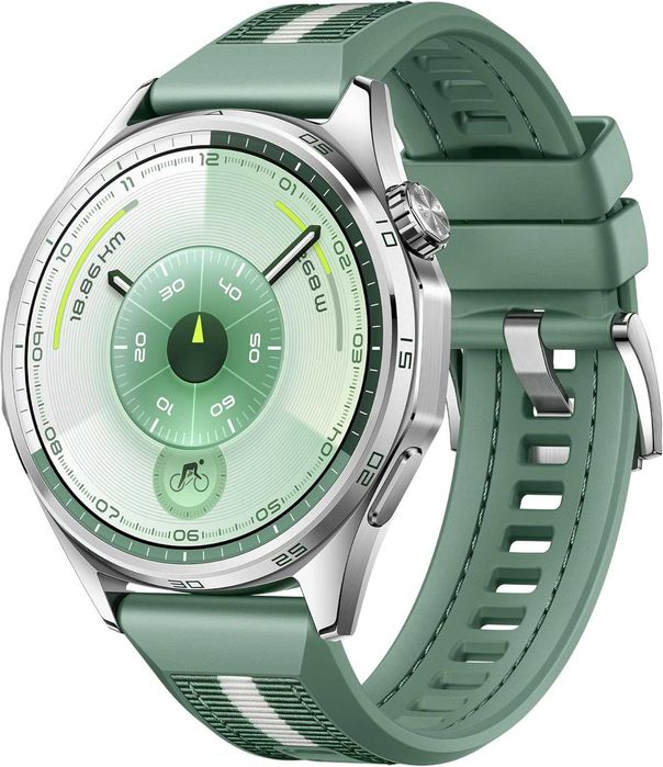 Huawei Watch GT 6 46mm Green Woven,Atum-B19W