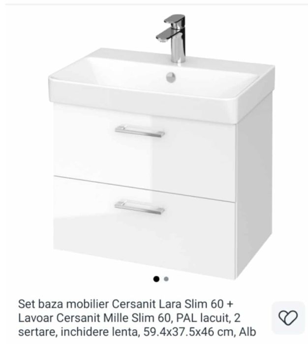 corp mobila pentru lavoar baie