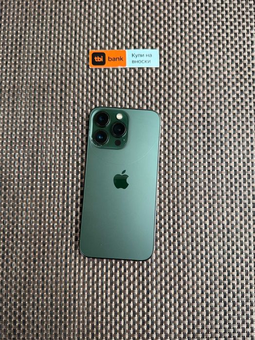 Топ цена! iphone 13 PRO Лизинг от 26лв/м alpine green зелен 128gb