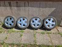 Jante aluminiu Ford 195/50R15 cu anvelope M+S
