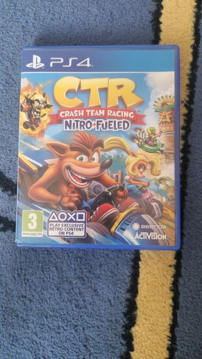 CTR NITRO FUELED диск на ps 4