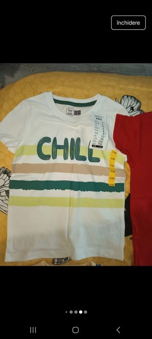 6 tricouri, m 110-116