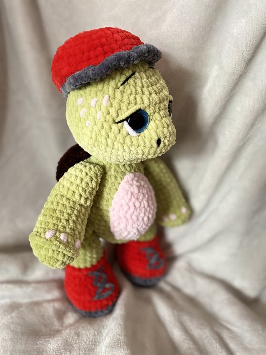 Ръчно плетена костенурка амигурум/amigurumi