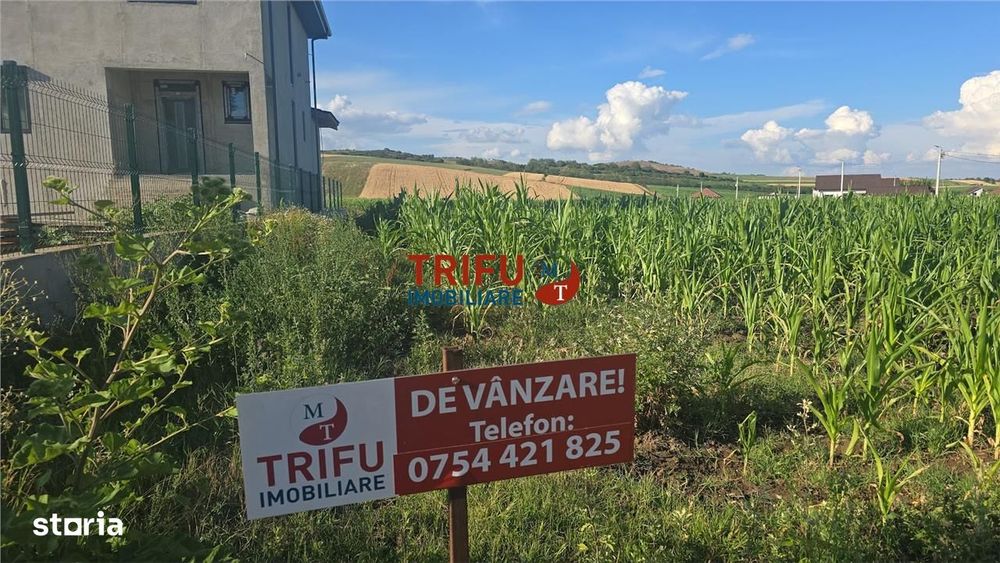 Teren de vânzare în Ighiu 1000 mp cu utilități