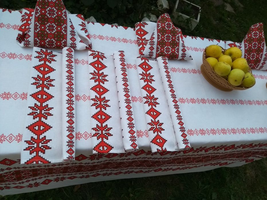 Fete de masa NOI bumbac. Artizanat Romanesc - Cadou!