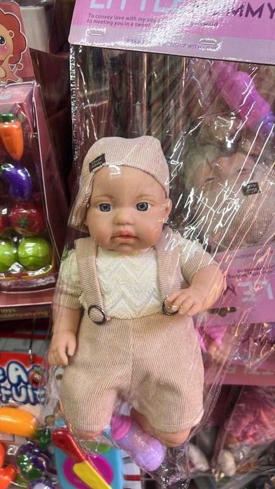 Реалистично говорещо бебе с аксесоар шише