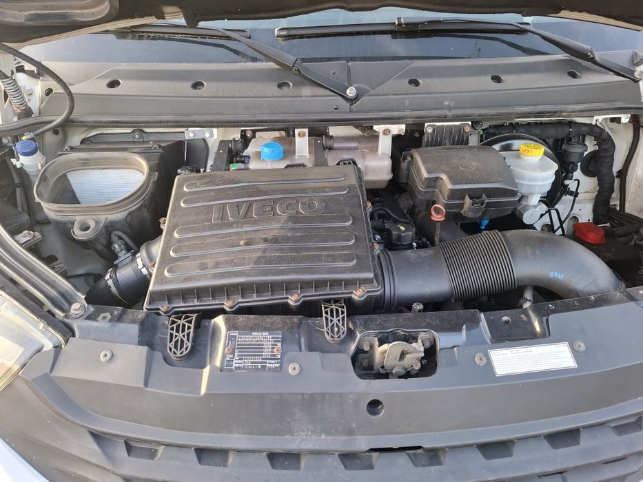 Iveco daily 2019 12 EP euro 6 cat.B prelata role decopertabila +Lift