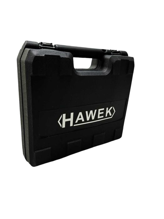 Акумулаторен ударен винтоверт с части и аксесоари в куфар HAWEK 24V 4A