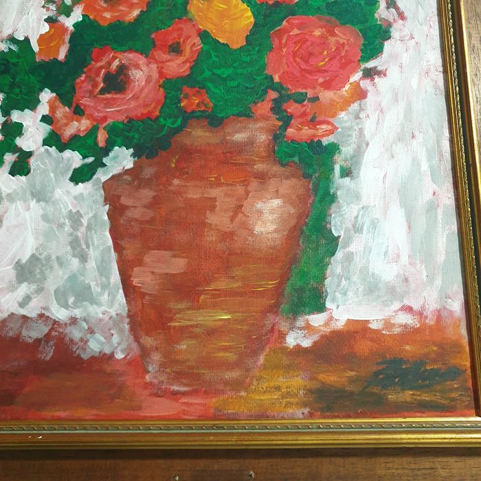 Tablou pictură pe carton