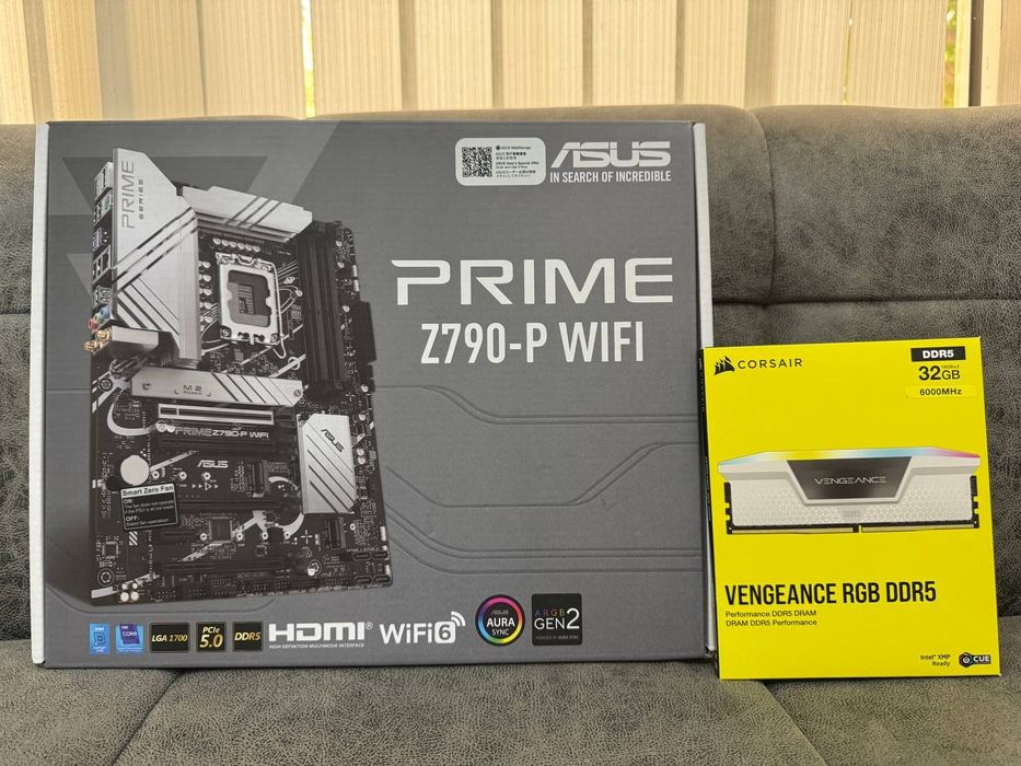 Pc i5 12600K, RTX3060Ti, 32gb 6000Mhz ddr5, Nvme 500gb