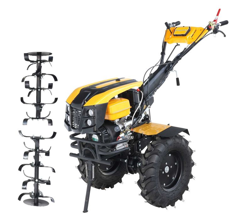 Motocultor cu tractiune 4x4 Progarden Campo 1873 Alpine, 18CP, benzina