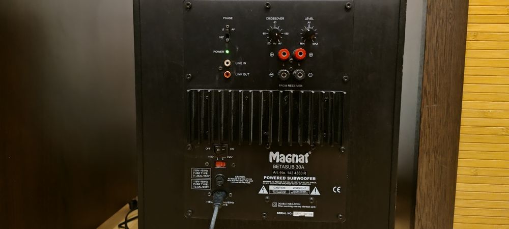 Subwoofer Activ Magnat Betasub 30A