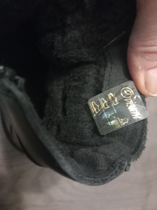 Ghete piele naturala noi mar 38-39 interior 25 cm