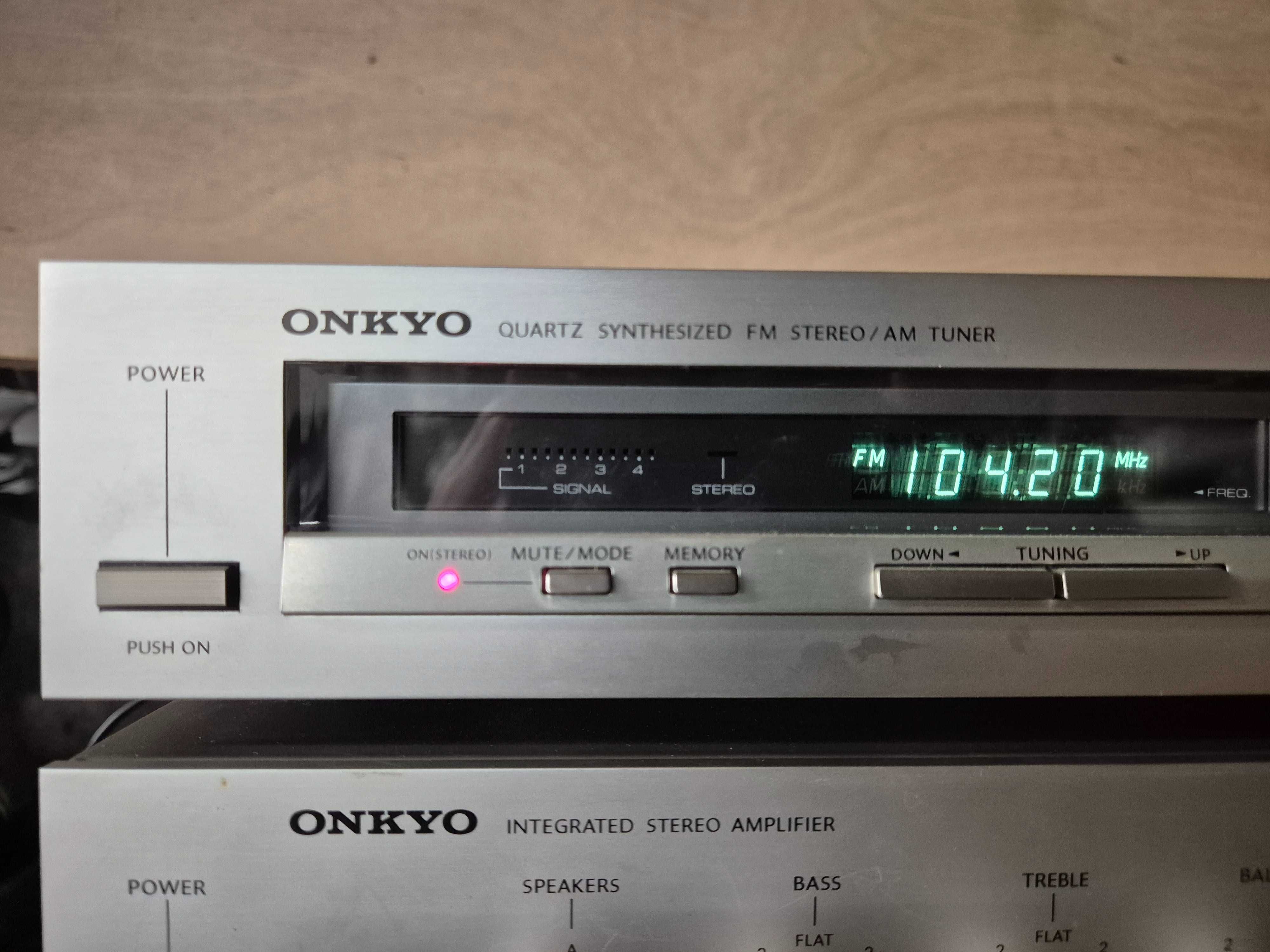 Система Onkyo Тунер T-08, Усилвател А-06 и дек ТА-2015 за ремък