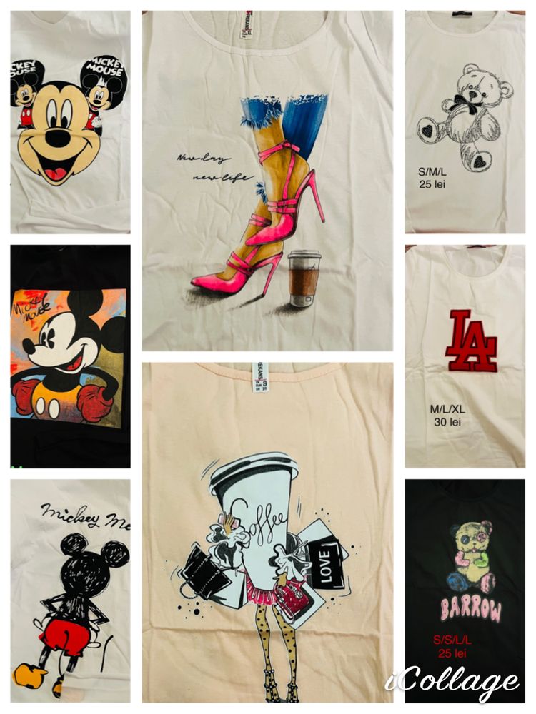Tricouri dama/fete  Disney/Fashion