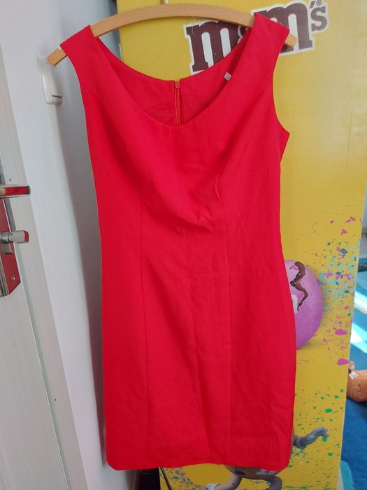 Rochie roșie clasica 36