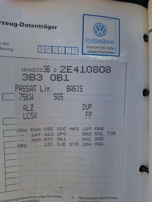 Dezmembrez vw passat b5.5