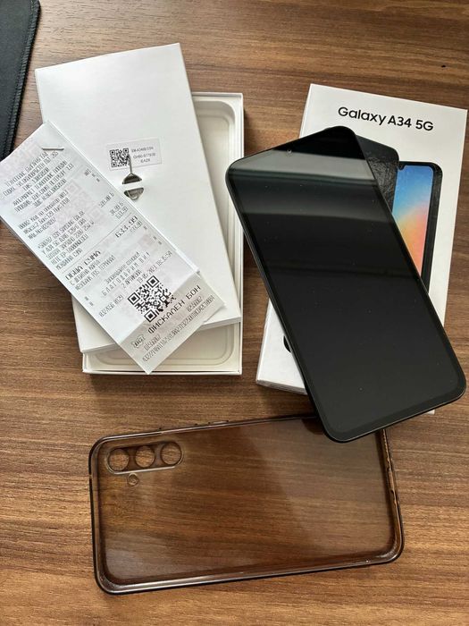 SAMSUNG A34 5G 128GB/6GB RAM/Awesome graphite/One UI 8