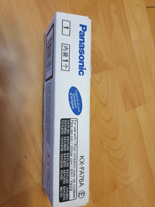 Toner Panasonic KX-FA76A Negru Nou, Original