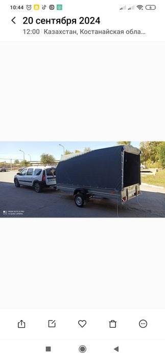 Прицеп 3.5 метров продам новый обшитый