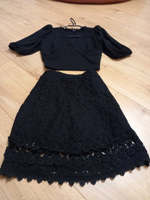 Set marime 38, fusta si top Zara