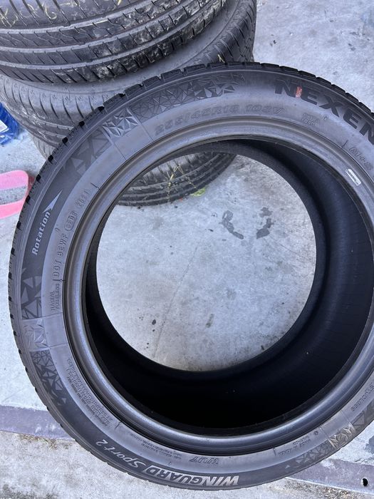 2 anvelope iarna ca NOI 255/45/18 , Nexen , DOT 2021 , 7.8 mm