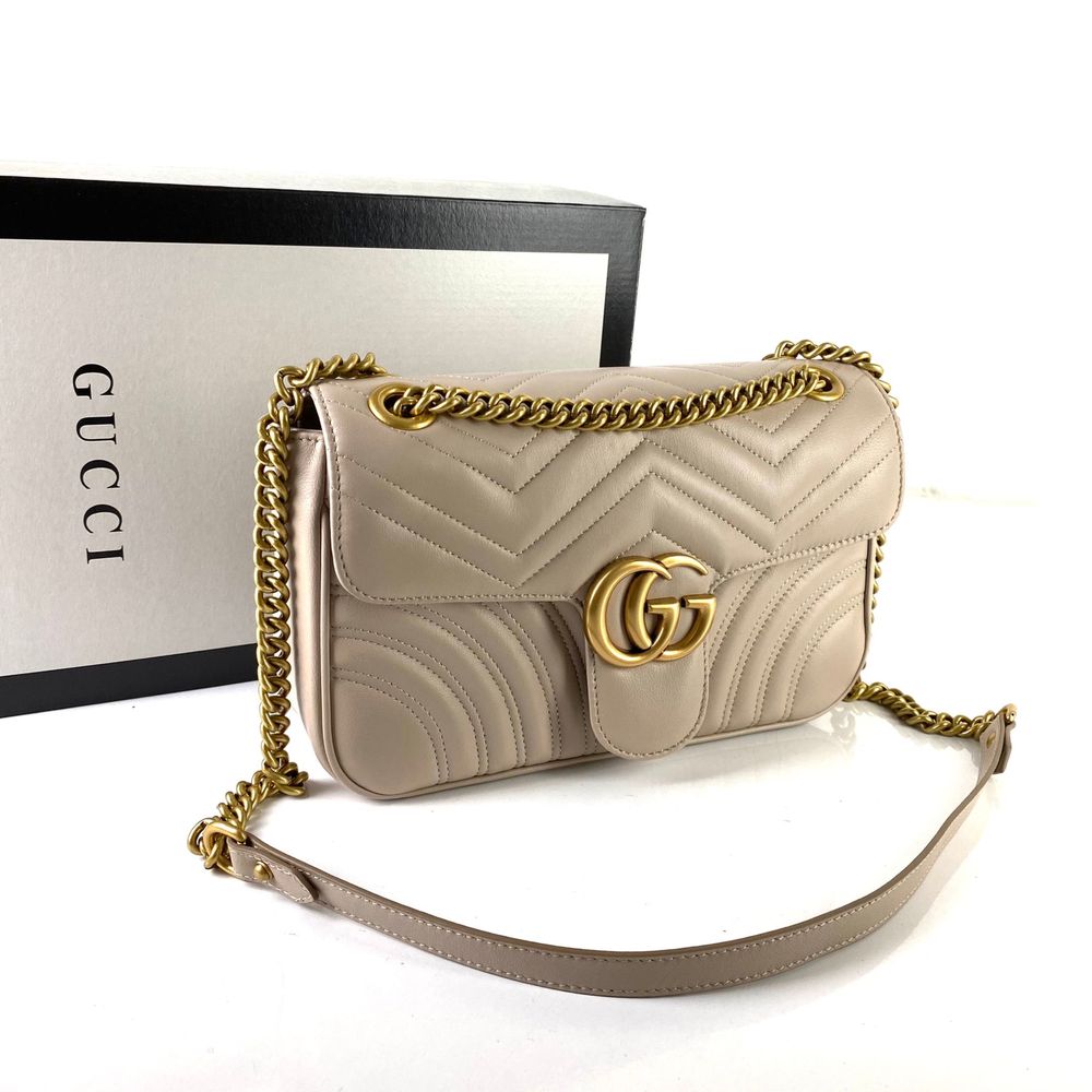 Geanta piele naturala Gucci Marmont