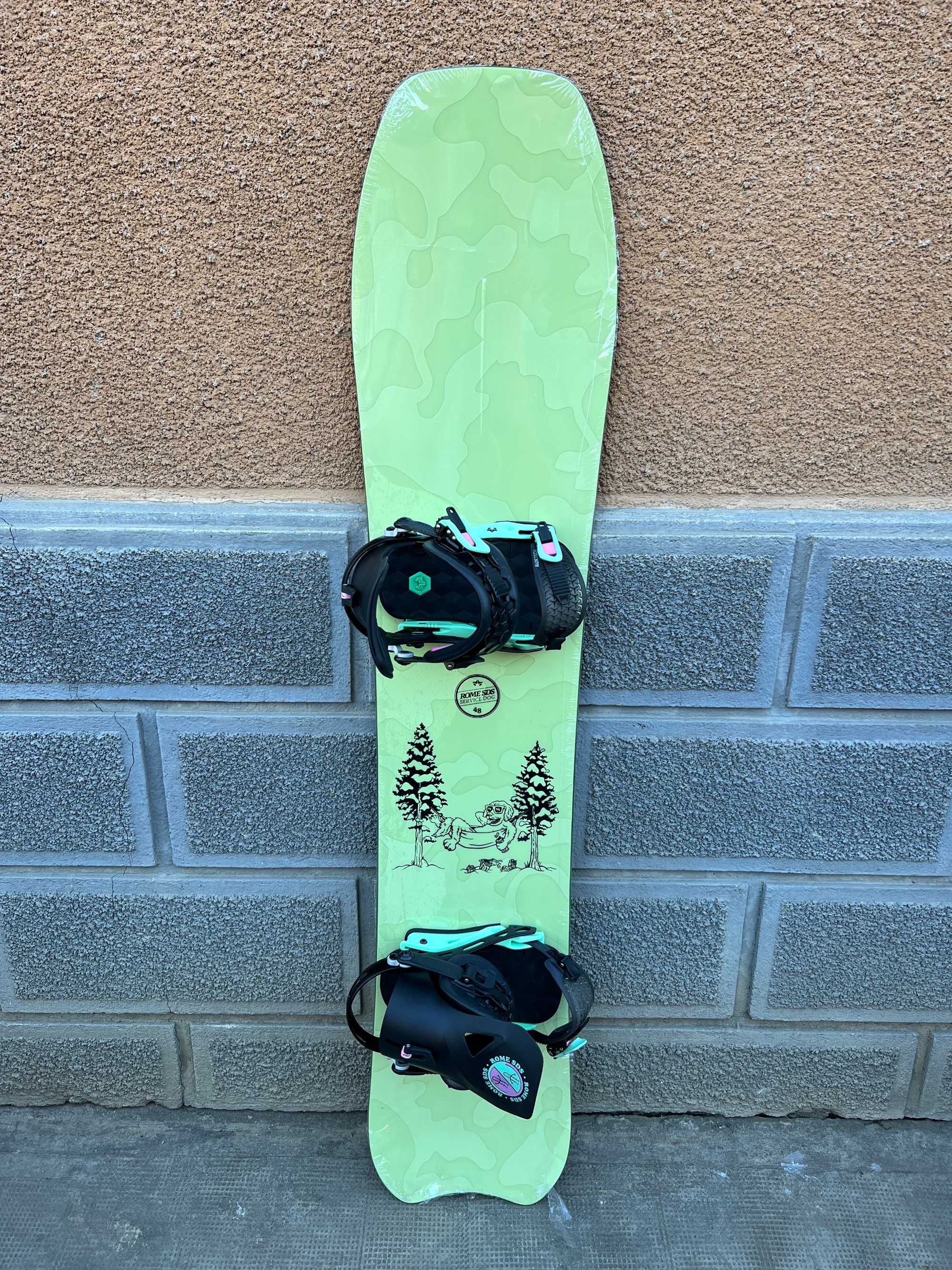 placa noua snowboard rome service dog L148
