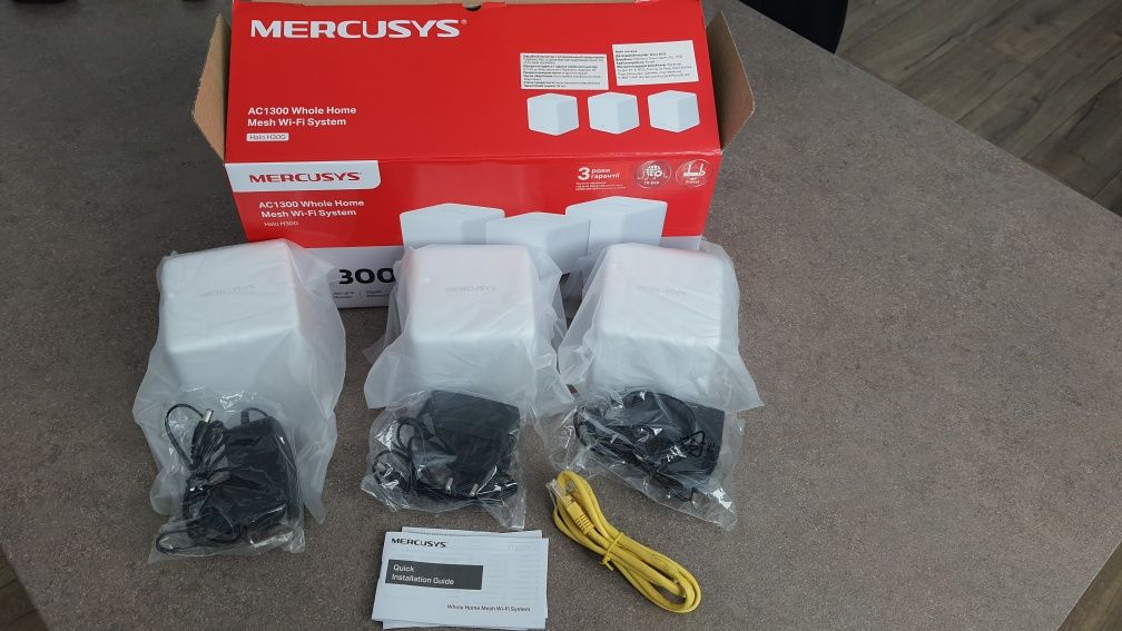 Mercusys halo h30g (AC1300) Mesh Wi-Fi система за целия дом