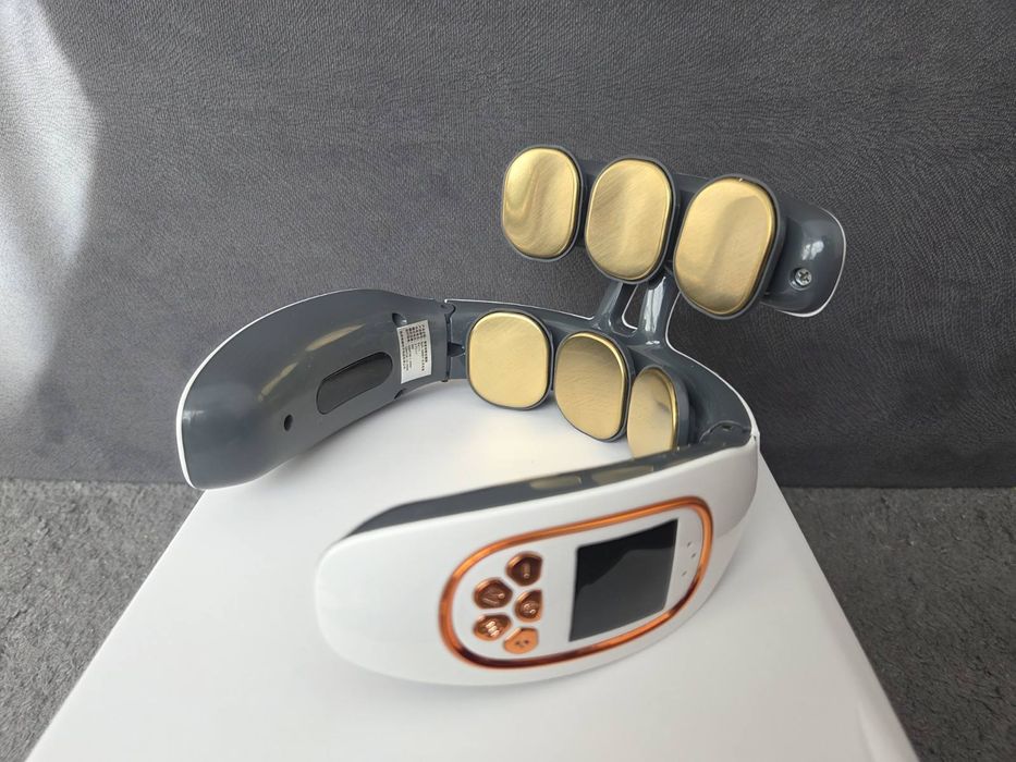 Интелигентен цервикален масажор с пластини