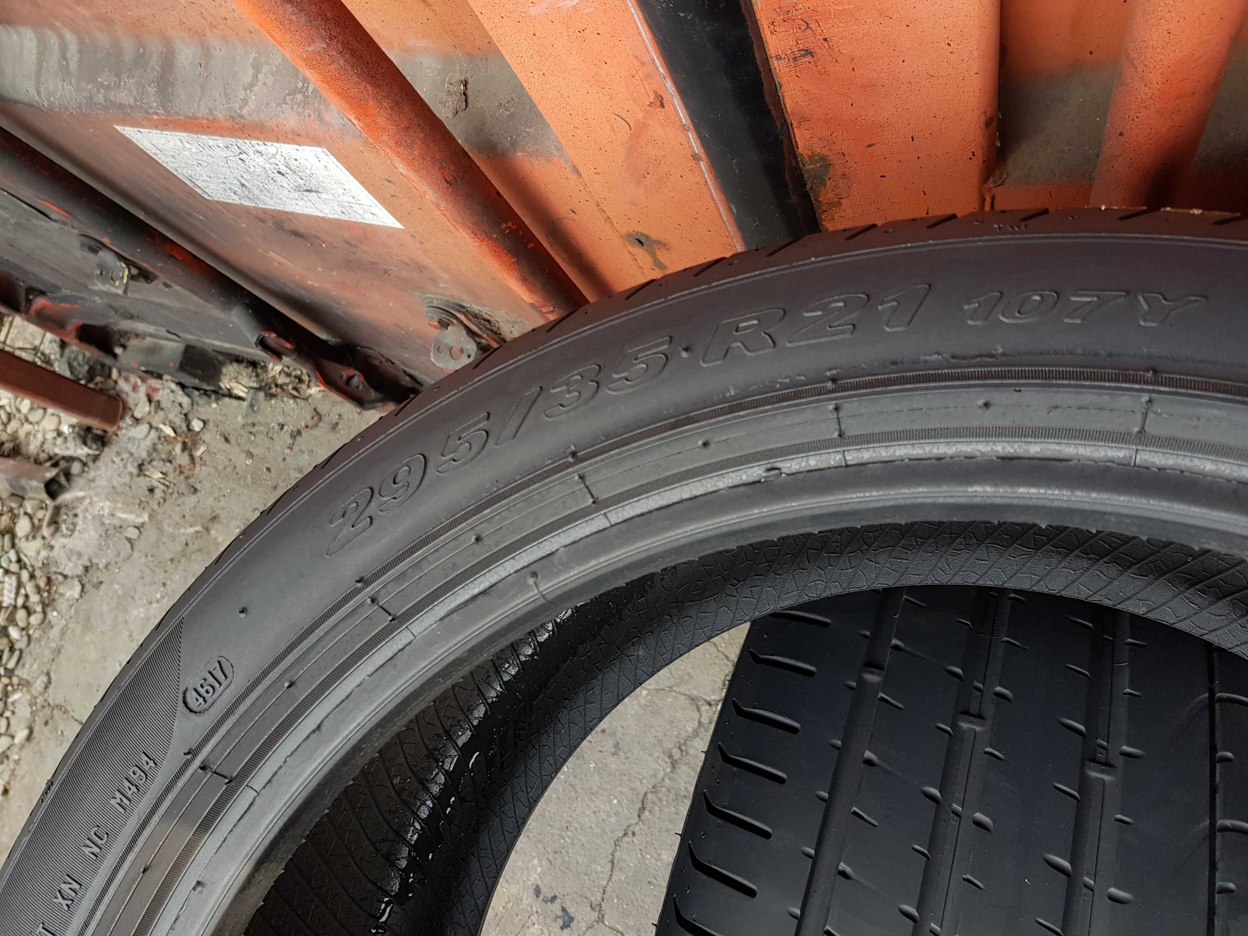 anvelope 265/40/21 cu 295/35/21 Pirelli