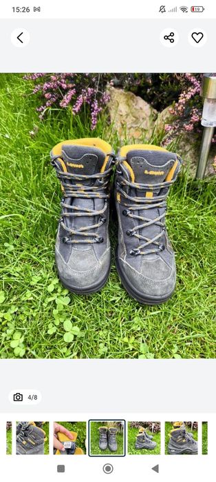 Ghete trekking Lowa Kody 3 gtx mid jr 34