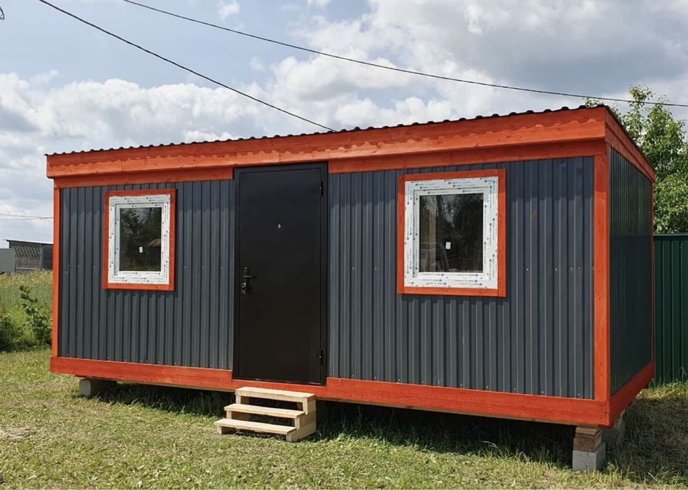Утепленный контейнер. Жилой контейнер. Бытовка