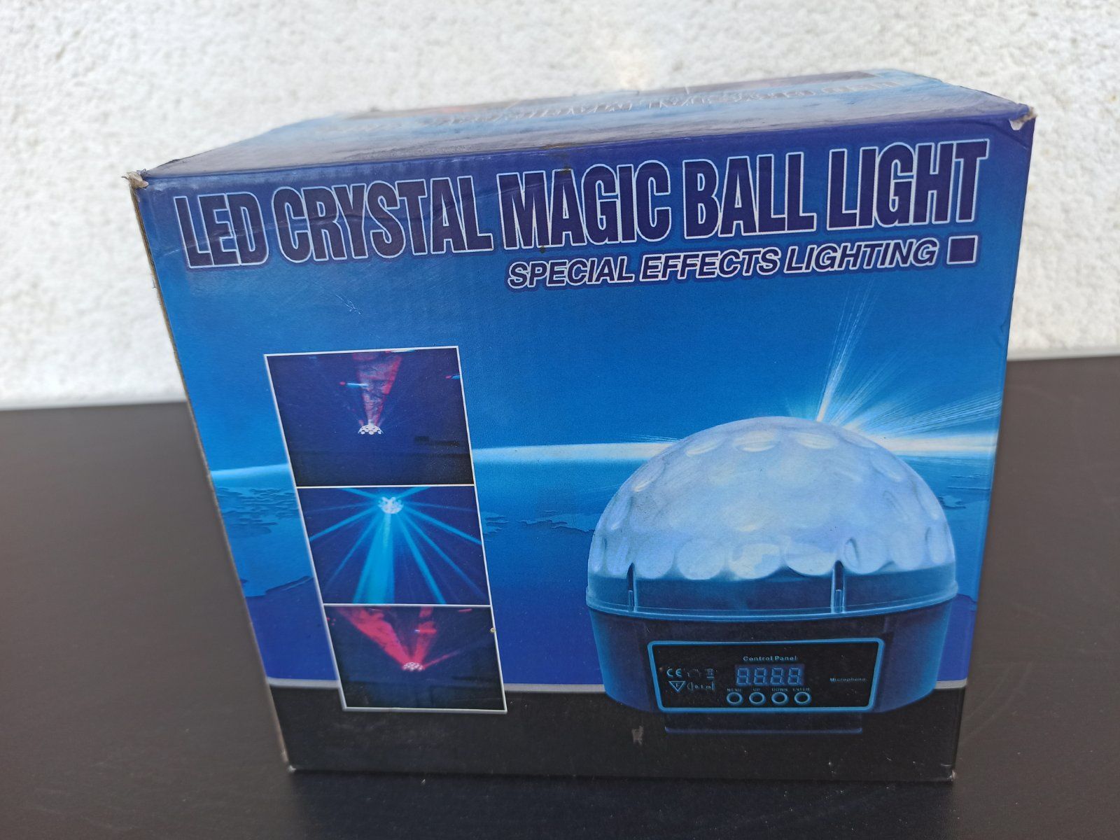 Led magic ball 6x3 w 18 w dmx lumini party petrecere disco par led